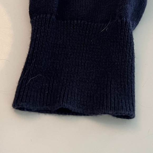 Crewcuts Navy & Gray Colorblock Baseball Crewneck Sweater  - CUTE! - Picture 3 of 7